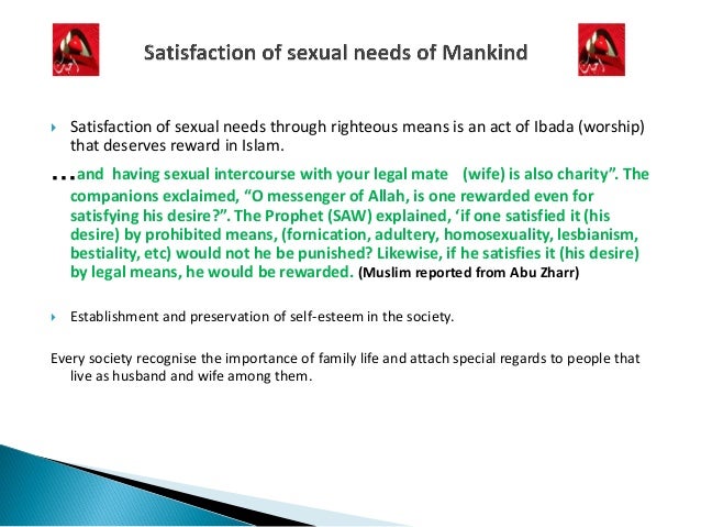 sexual satifaction in islam Hairy black crack